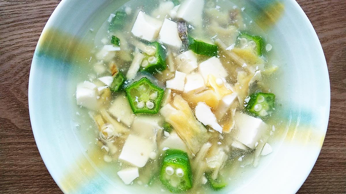 犬猫の手作りごはんレシピ たらのレシピ タラと豆腐のスープ