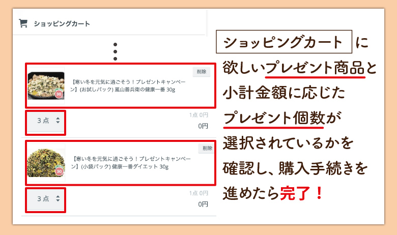 �ץ쥼��Ⱦ��ʤȾ��׶�ۤ˱������ץ쥼��ȸĿ������򤵤�Ƥ��뤫���ǧ