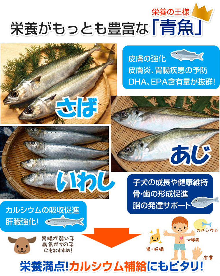 青物魚（鯵・鯖・鰯）のミックスミンチ