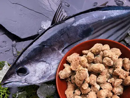 犬猫の手作りご飯のトッピングにおすすめの魚「嵐山鮮魚　かつおパラパラミンチ」