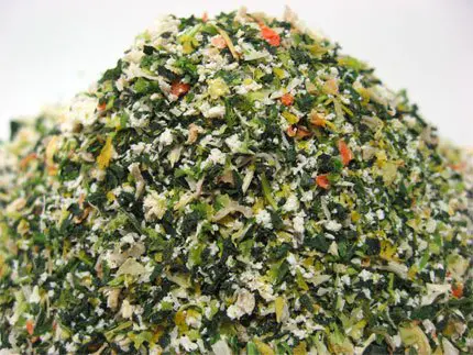 犬猫の手作りご飯におすすめの乾燥野菜「手作りご飯の具　養生野菜230g」