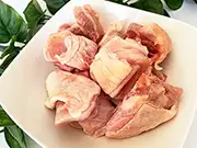犬猫の腎臓病・腎臓ケアにおすすめの鶏肉「無薬飼育鶏　ムネ肉カットタイプ（皮なし）450g」