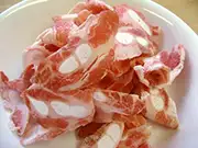 犬猫の手作りご飯におすすめの生肉「国産豚なんこつスライス 180g」