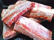 犬猫の手作りご飯におすすめの牛肉「国産牛　生あばらちゃん　1.5kg(硬め)」